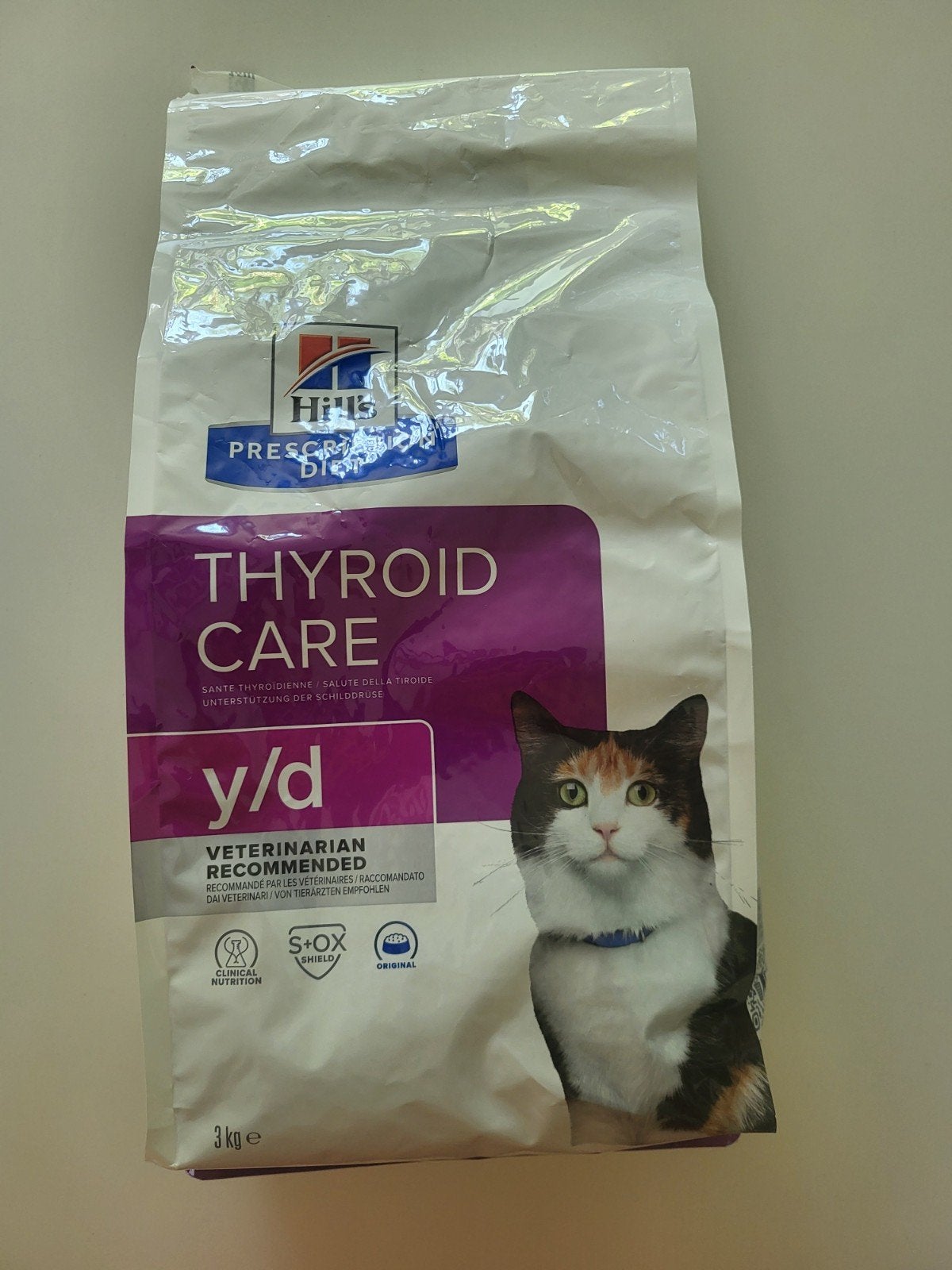 Hill's Thyroid care y/d dieetvoeding schilklier aandoening, Ophalen of Verzenden, Kat