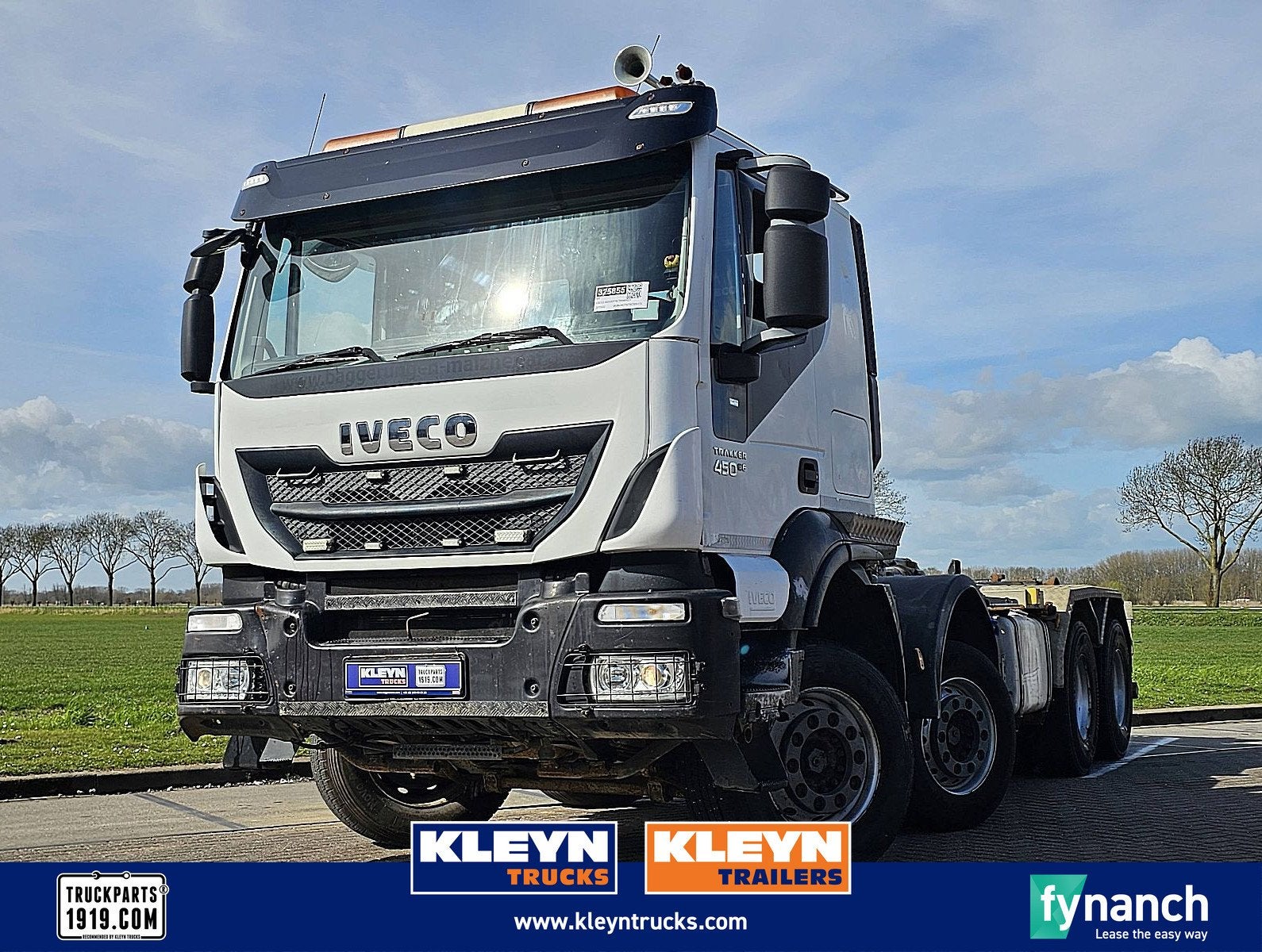 IVECO AT410T45 TRAKKER 8x4 intarder, Auto's, Automaat, Euro 6, Iveco, Stoelverwarming