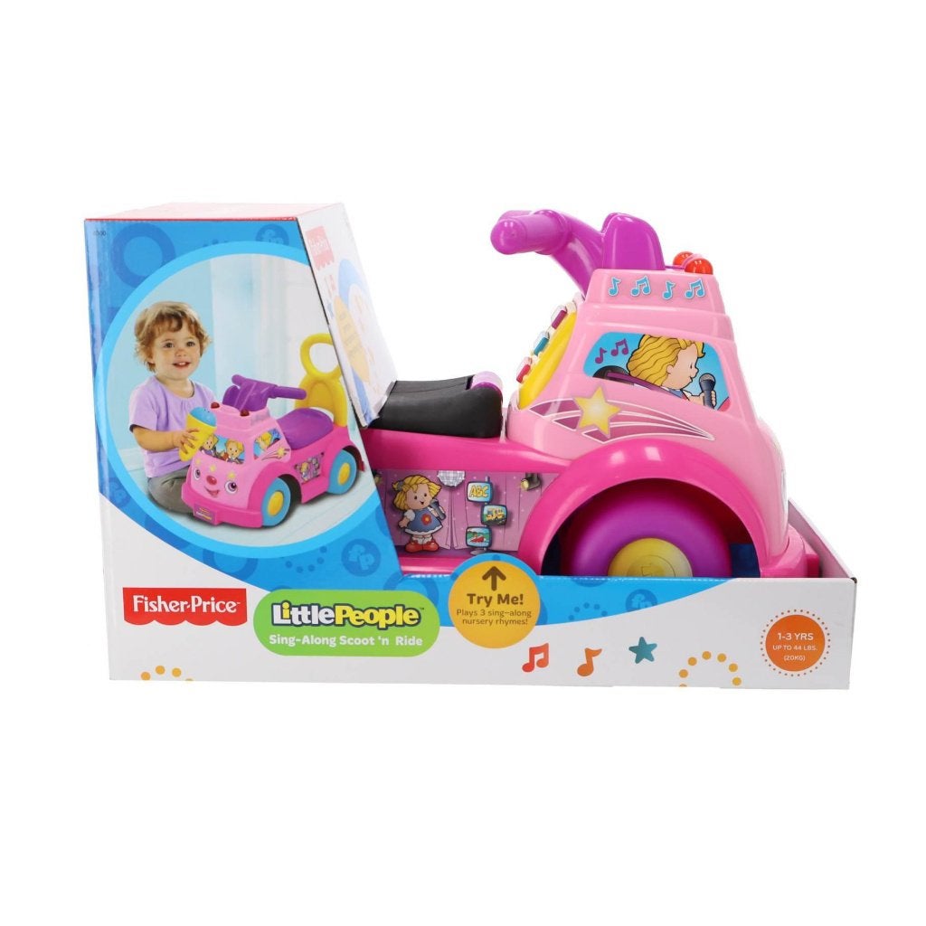 Fisher-Price: Little People: Sing Along Scoot N Ride, Speelset, ., Nieuw, Ophalen of Verzenden