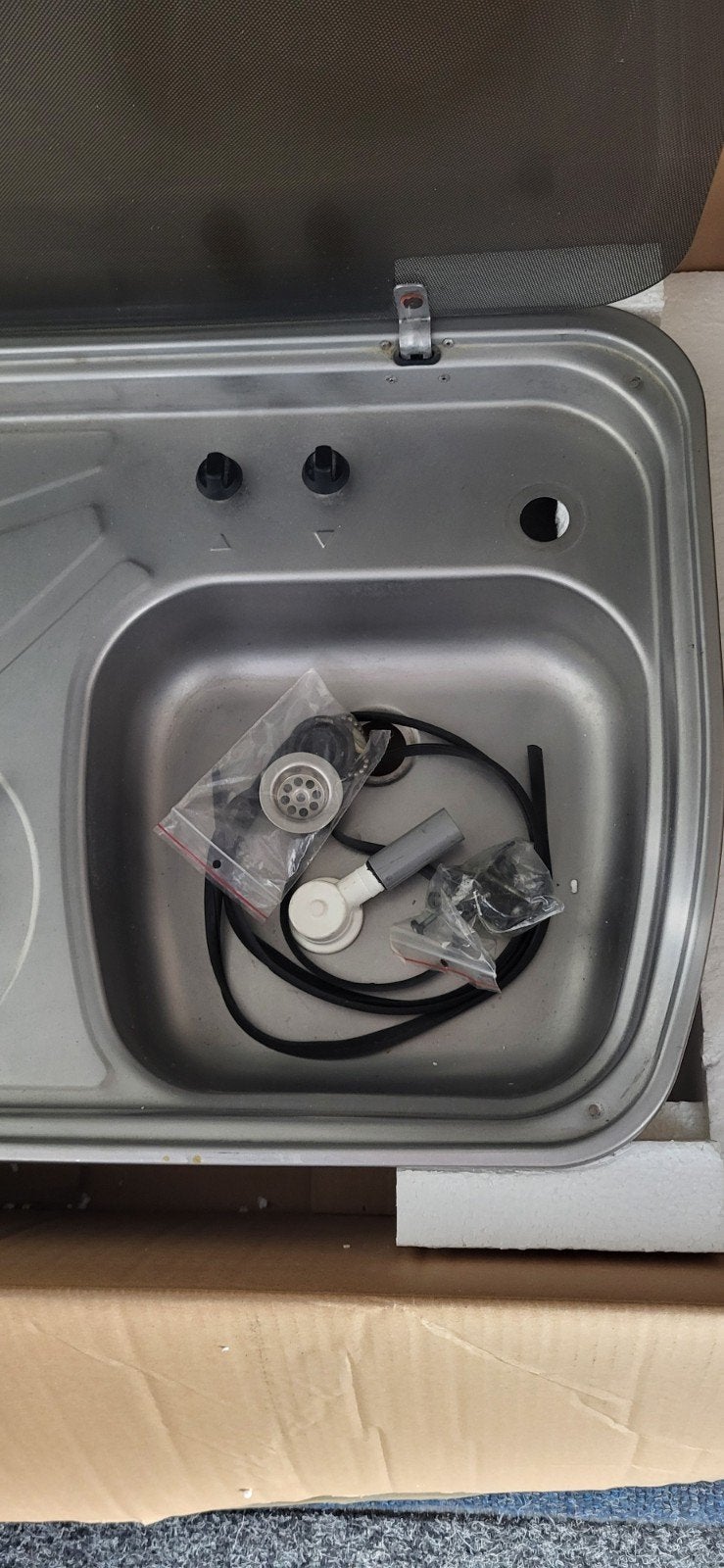 Dometic HSG 2445 Kookplaat met Spoelbak - Gebruikt, Ophalen, Gebruikt