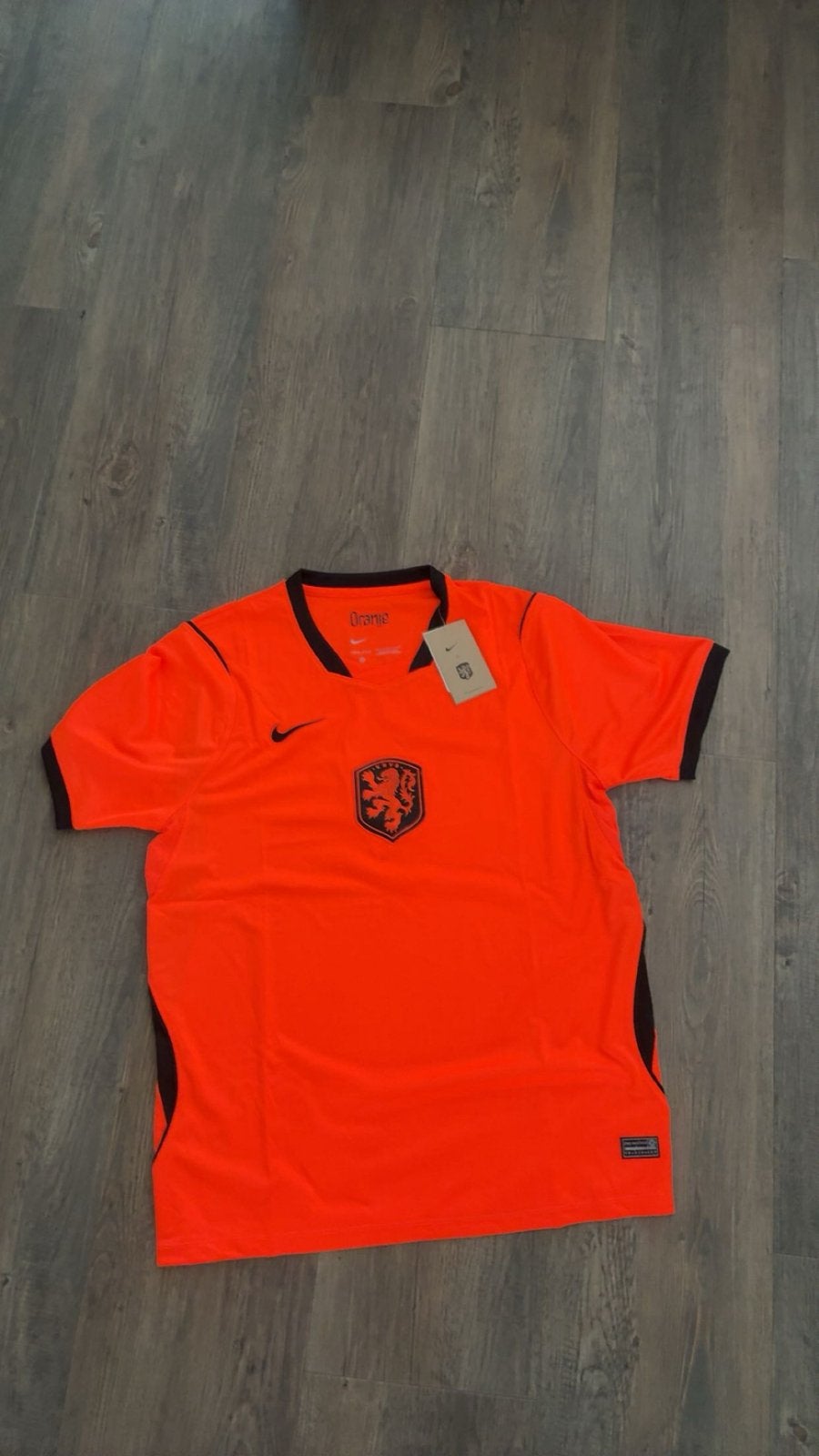 Nederland shirt maat L, Sport en Fitness, Voetbal, Ophalen of Verzenden, Zo goed als nieuw, Shirt