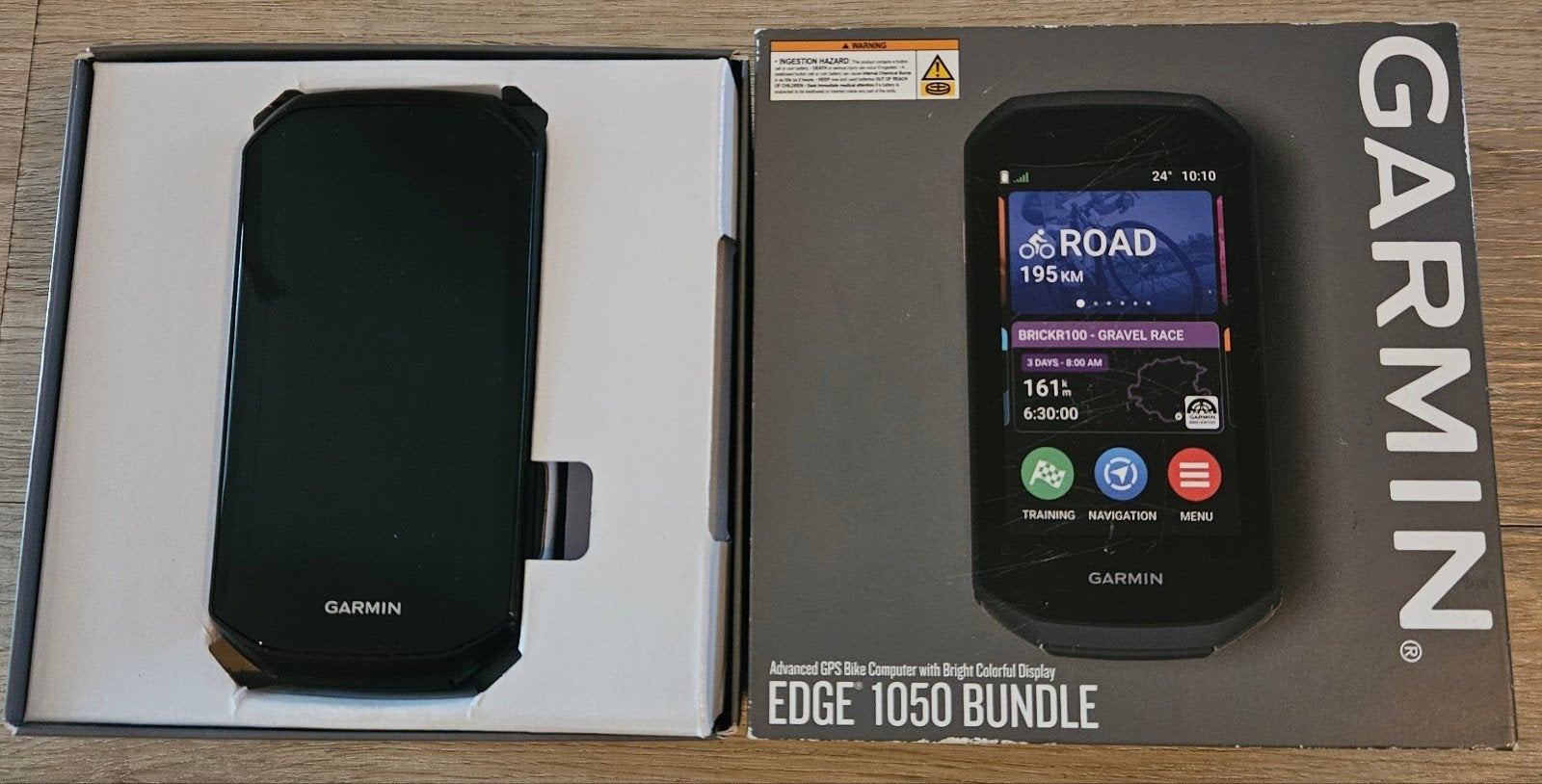 Garmin Edge 1050 GPS Fietscomputer, Ophalen of Verzenden, Draadloos, Zo goed als nieuw