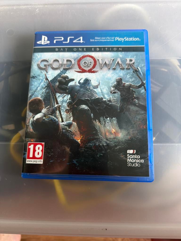 God of War (Day One Edition) PS4 - Zo goed als nieuw, Ophalen of Verzenden, Zo goed als nieuw