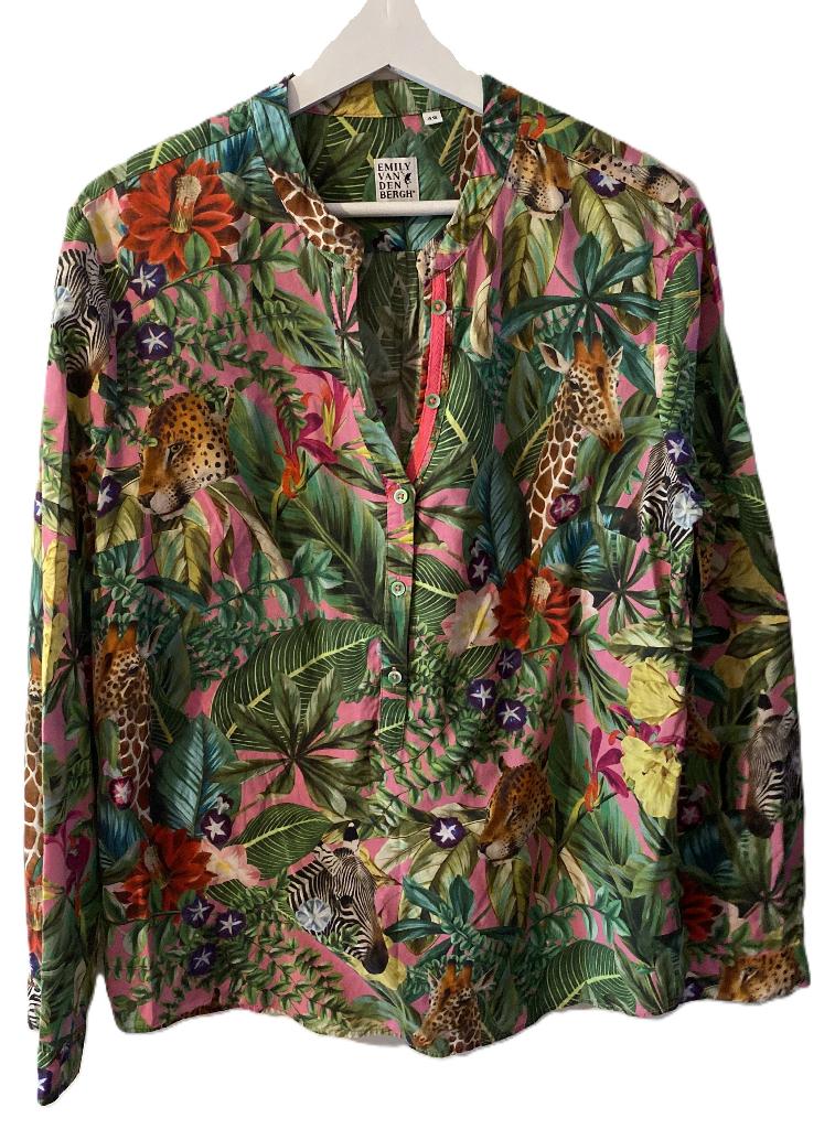 Emily van den Bergh Dames Blouse 42, Overige kleuren, Maat 42/44 (L), Emily van den Bergh, Ophalen of Verzenden