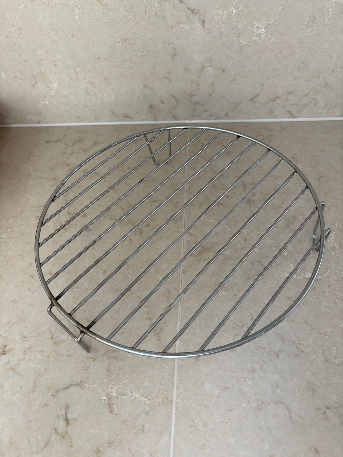 Rond grillrooster voor oven of magnetron, Ophalen, Gebruikt