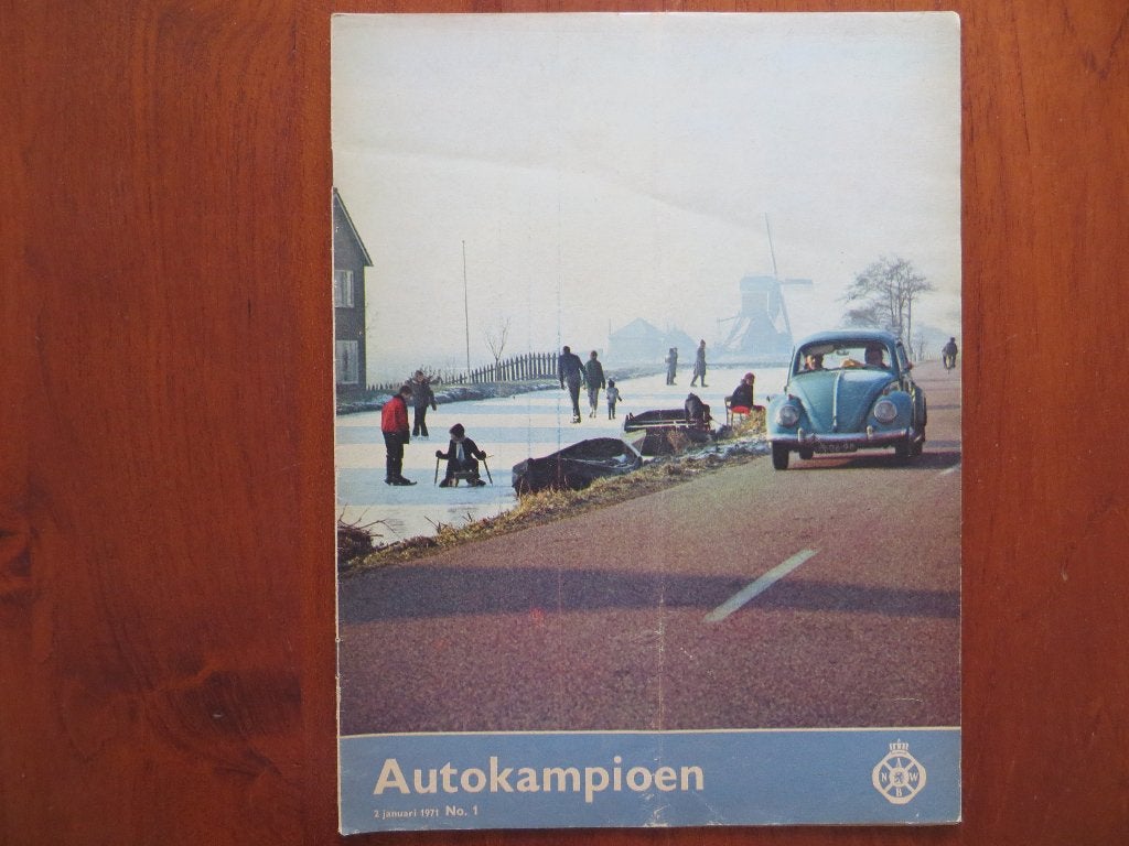Autokampioen 1 1971 test Toyota Corona 1500, Van Lennep, Boeken, Ophalen of Verzenden, Nieuw, Toyota