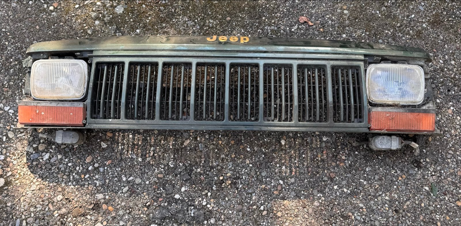 Jeep Cherokee XJ Grill met koplampen en knipperlichten, Ophalen, Gebruikt, Jeep