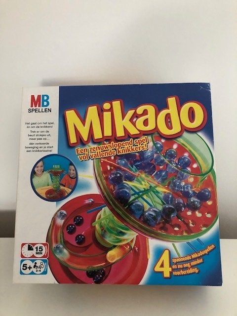 mooi mikado spel, Hobby en Vrije tijd, Drie of vier spelers, Ophalen of Verzenden, Zo goed als nieuw, MB