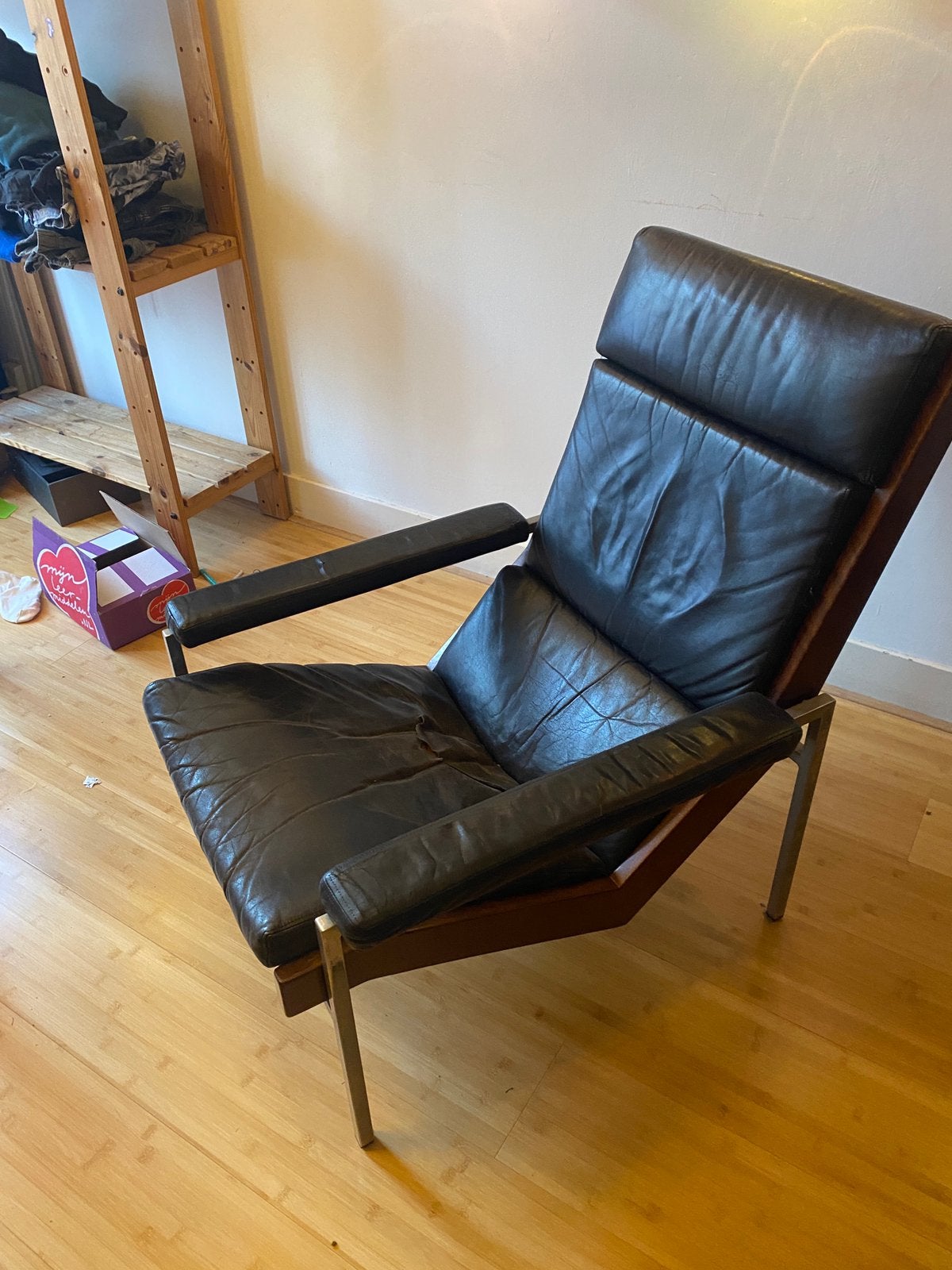 Rob Parry Lotus fauteuil | Opknapper, Gebruikt, 75 tot 100 cm, Ophalen of Verzenden, 50 tot 75 cm