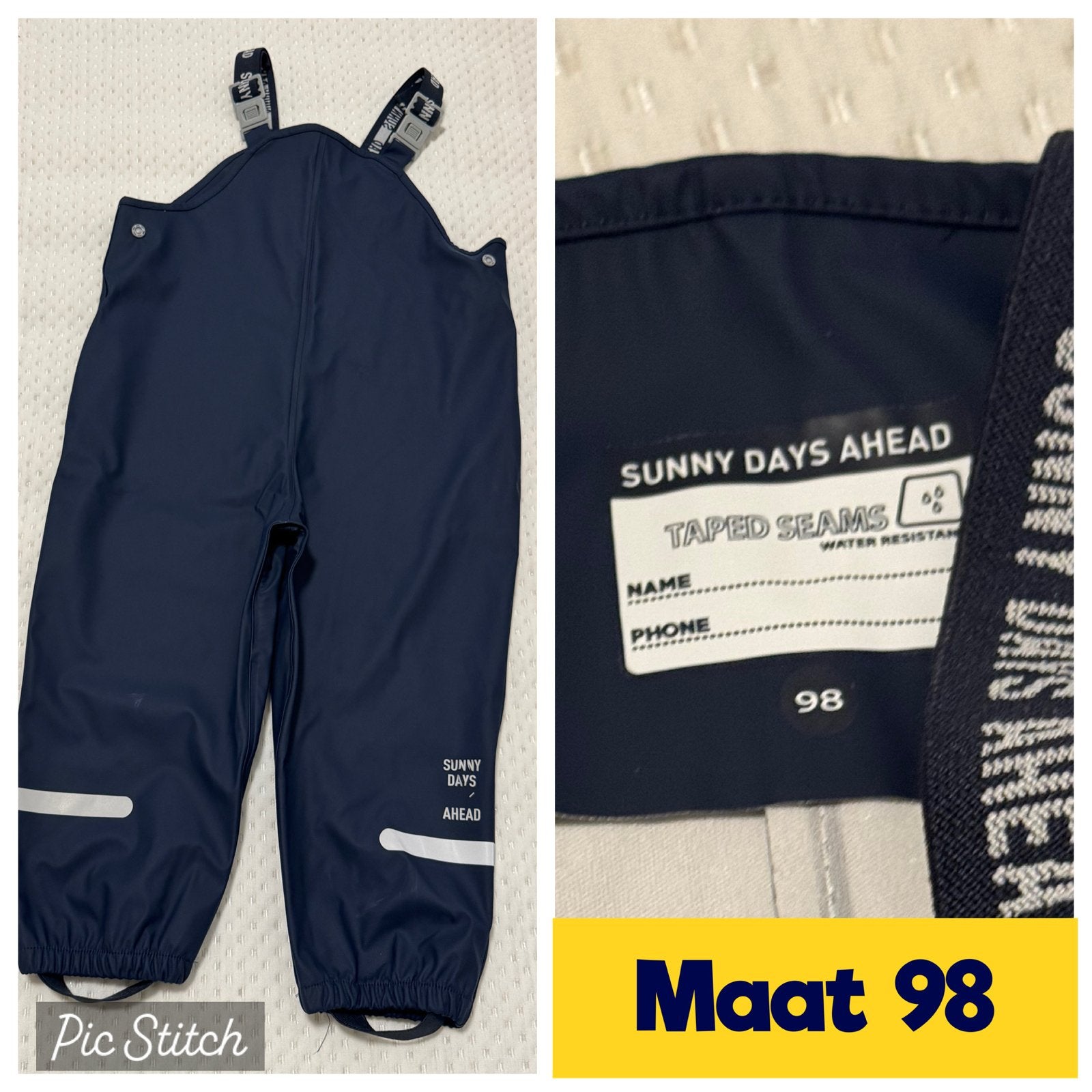 Nieuwe Sunny Days Ahead regenbroek maat 98, Ophalen, Nieuw, Jongen, Broek