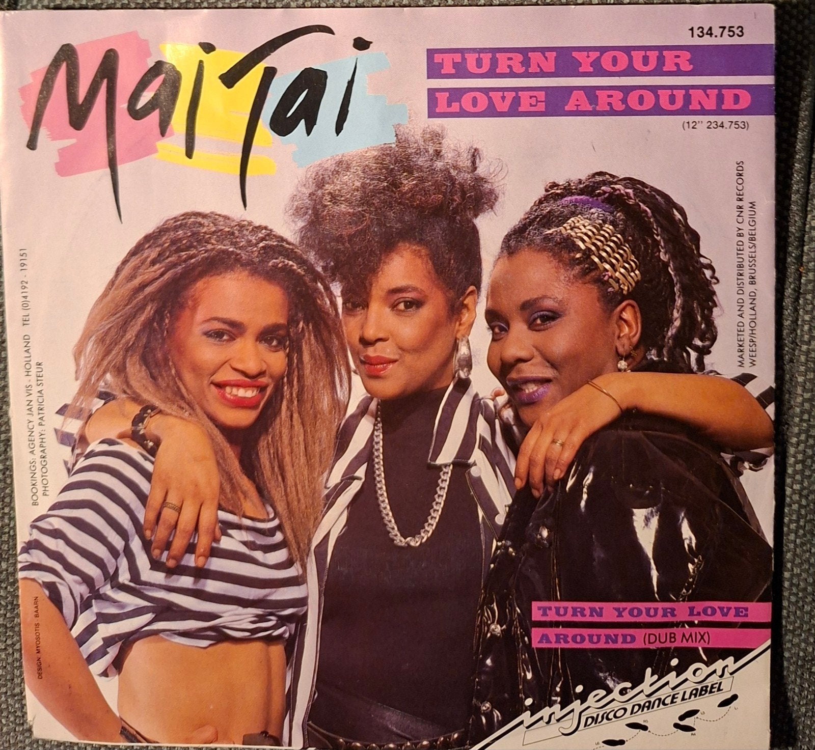 Mai Tai - Turn Your Love Around (7" Single), Ophalen of Verzenden, Gebruikt