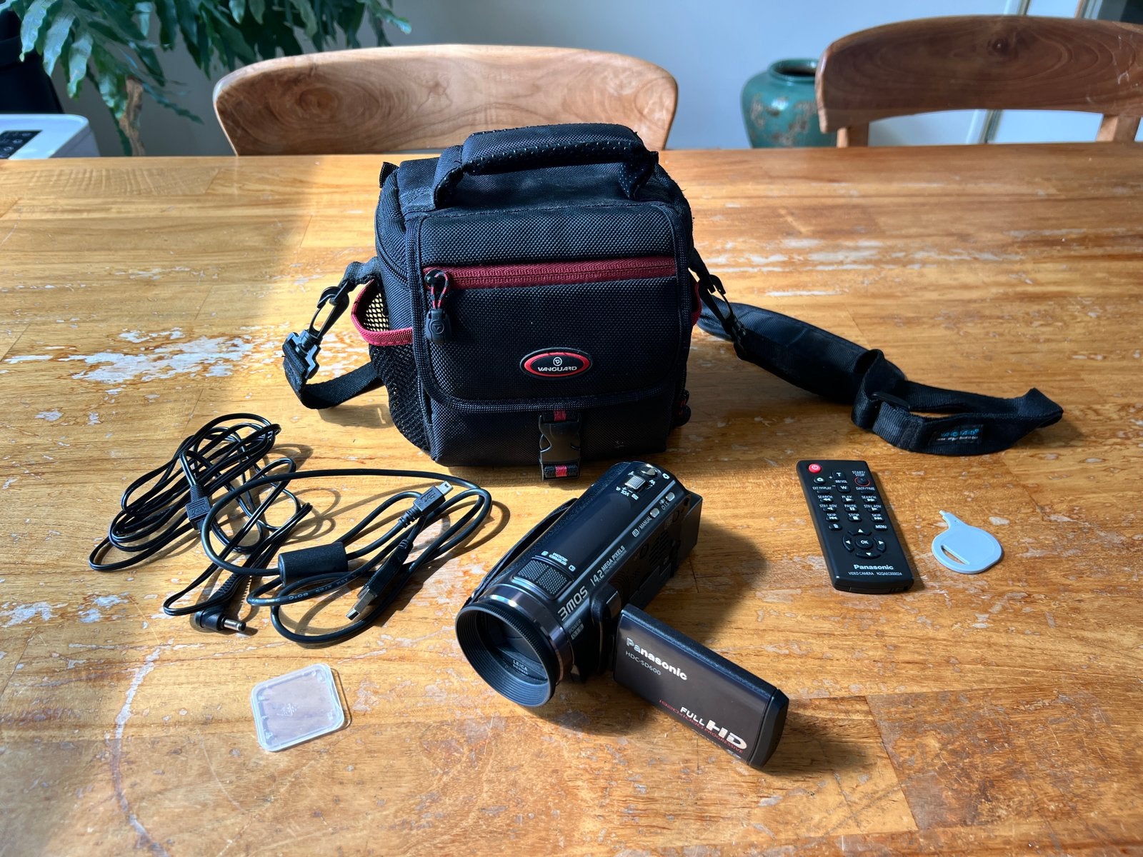 Panasonic HDC-SD600 Full HD Camcorder met accessoires, Full HD, Panasonic, Overige soorten, Ophalen of Verzenden