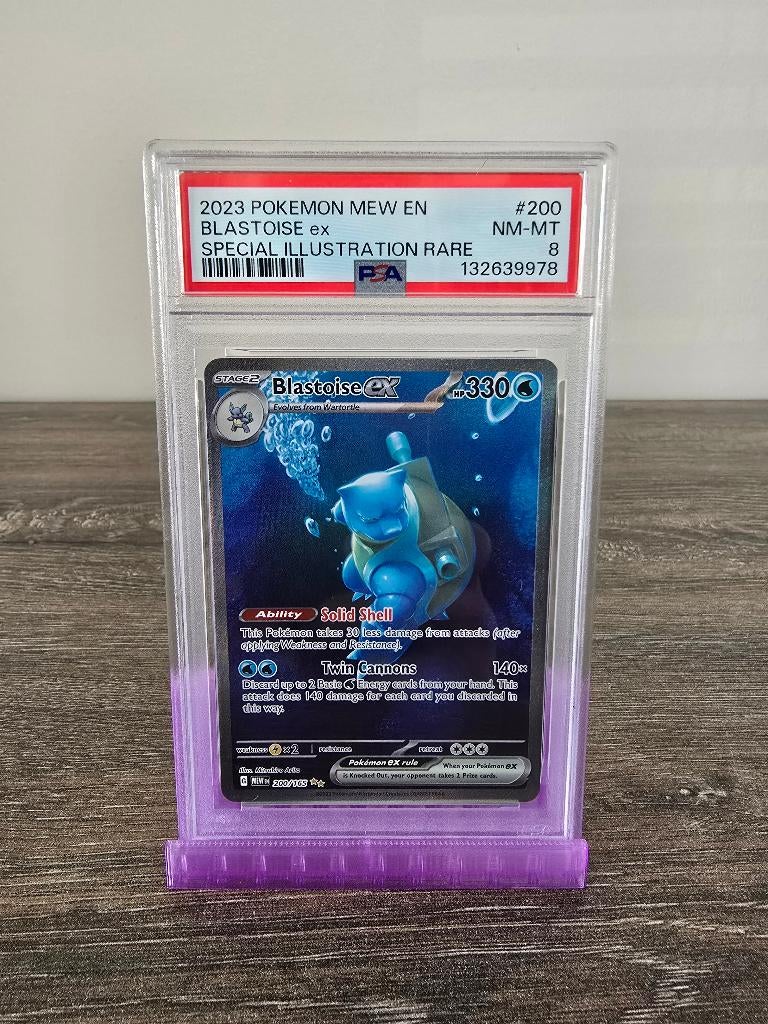 Blastoise 151, Ophalen of Verzenden, Zo goed als nieuw, Losse kaart, Foil