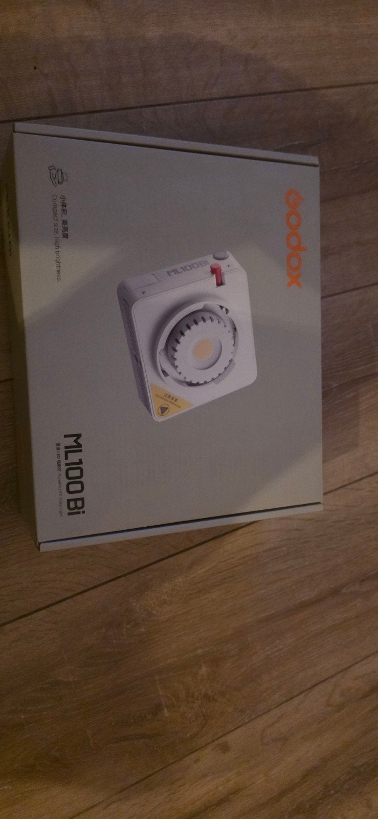 Godox ML100Bi LED Videolamp - Zo goed als nieuw, Godox, Belichting, Ophalen of Verzenden, Zo goed als nieuw