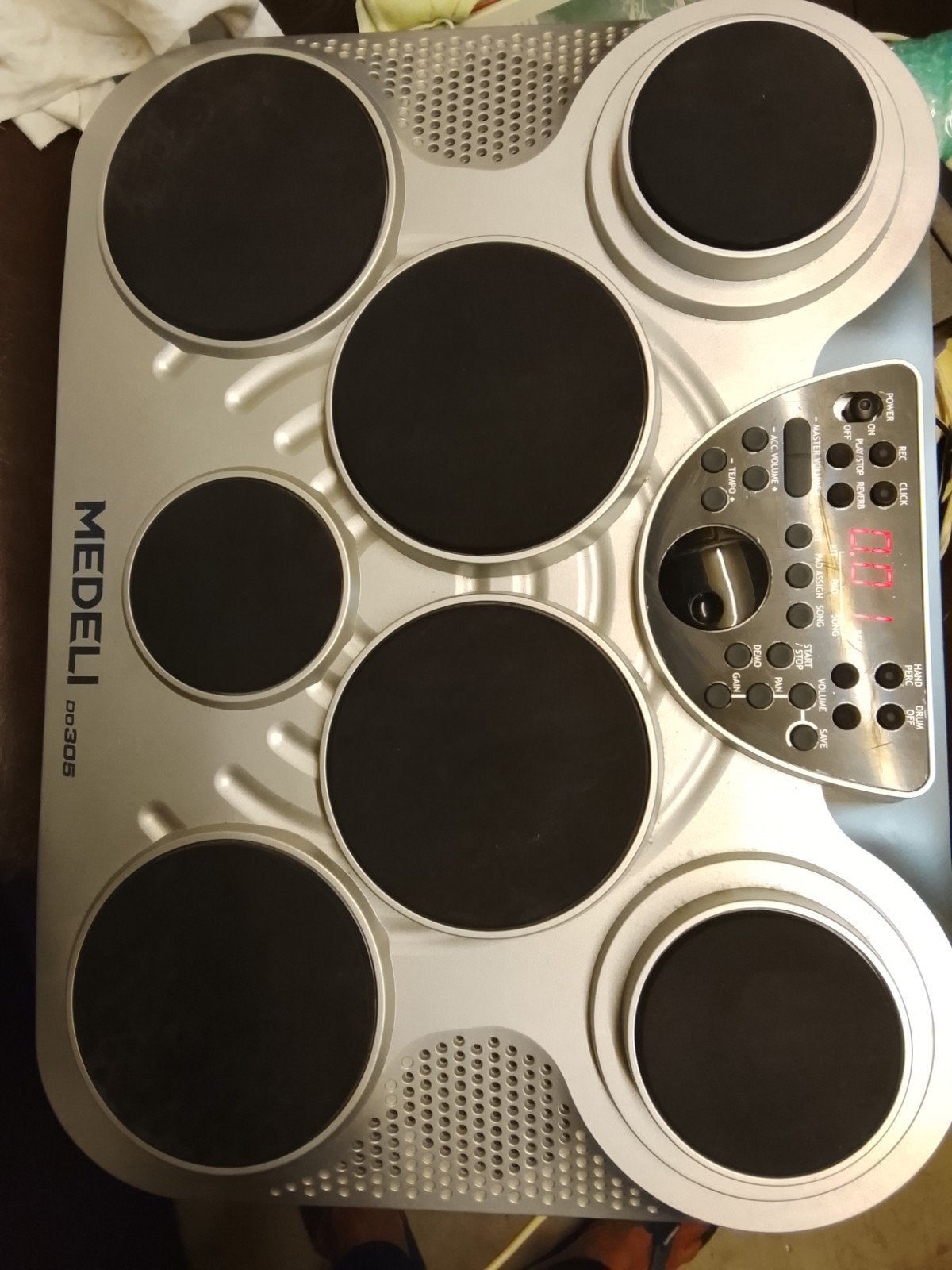 Medeli DD305 Draagbaar Elektronisch Drumstel, Ophalen of Verzenden, Gebruikt, Overige merken, Elektronisch