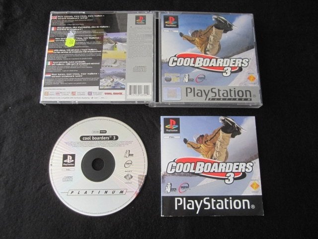 Coolboarders 3 PS1 Cool Boarders Playstation 1, 1 speler, Ophalen of Verzenden, Zo goed als nieuw, Vanaf 3 jaar