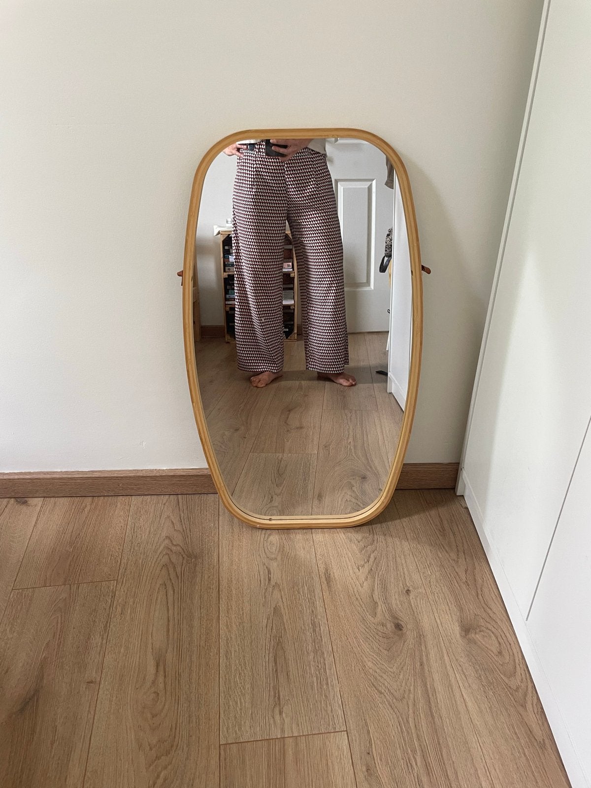 Zara TRF Broek met Geometrisch Patroon, Maat 38/40 (M), Meerkleurig, Ophalen of Verzenden, Lang