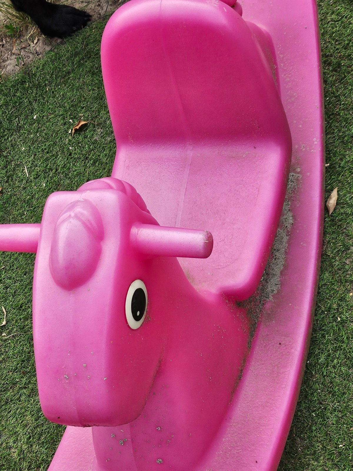 Little Tikes roze hobbelpaard/wip voor kinderen, Ophalen, Gebruikt, Overige typen