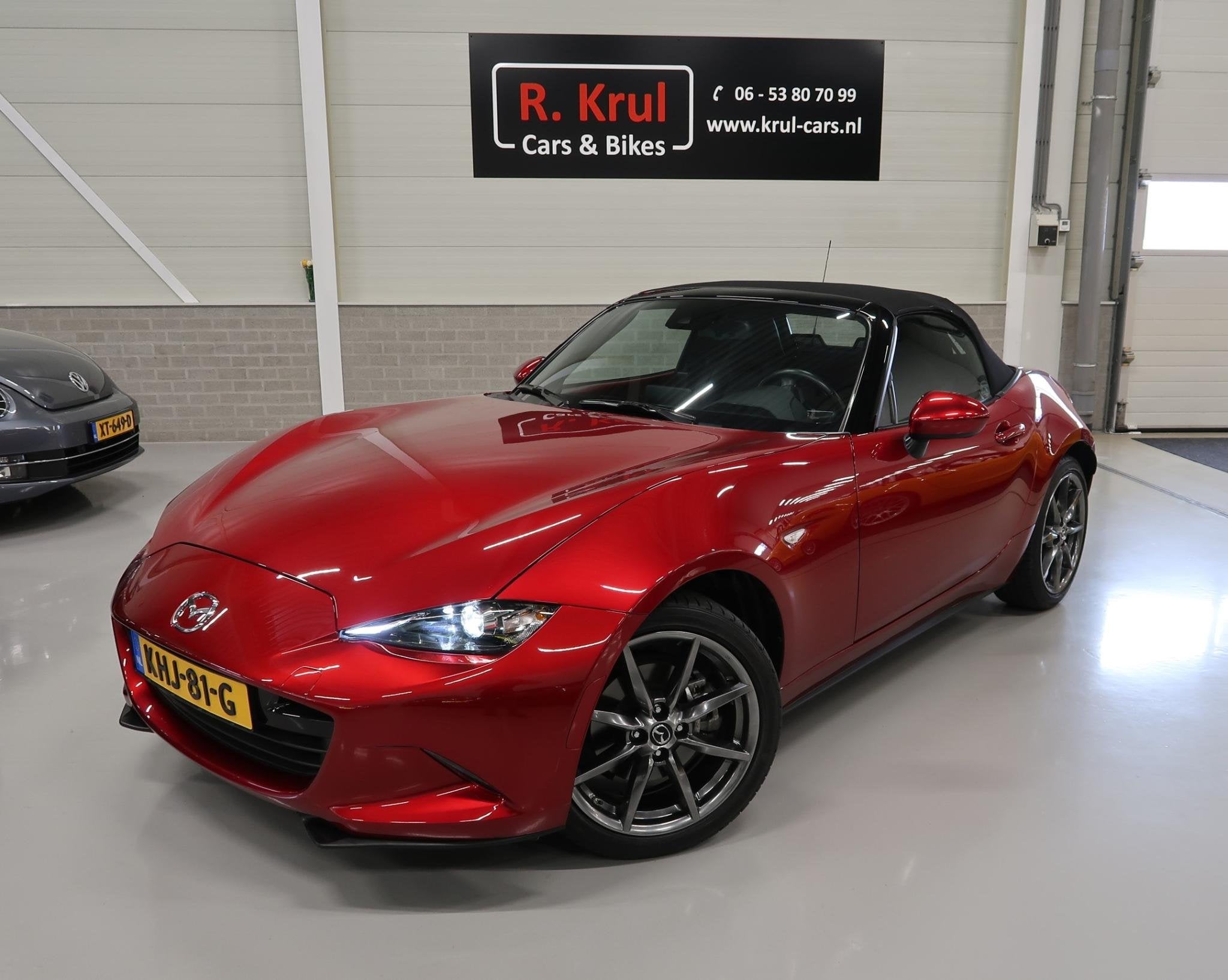Mazda MX-5 2.0 SkyActiv-G 184 GT-M 184pk Rood metallic Bose, 1998 cc, Achterwielaandrijving, Gebruikt, 4 cilinders