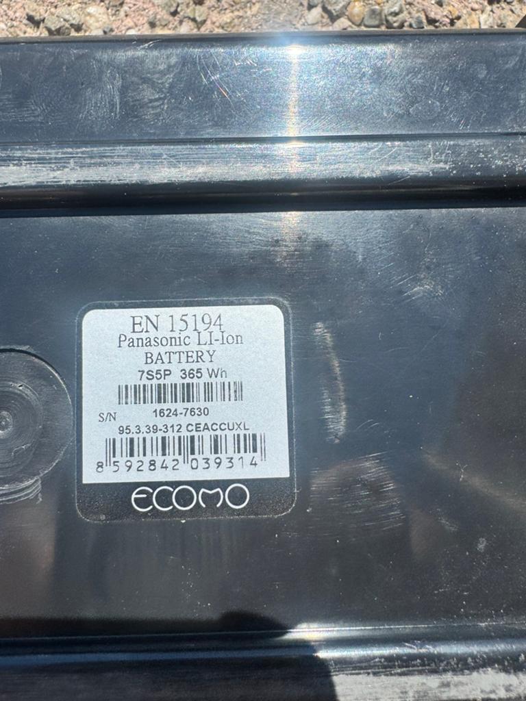 Gezocht accu ecomo xl voor Cortina e-como u4 transport fiets, Ophalen of Verzenden, Zo goed als nieuw