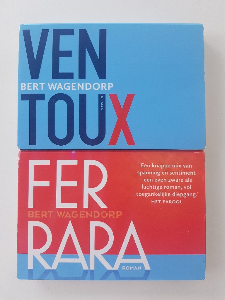2x Dwarsligger Bert Wagendorp: Ventoux, Ferrara, Ophalen of Verzenden, Bert Wagendorp, Nederland