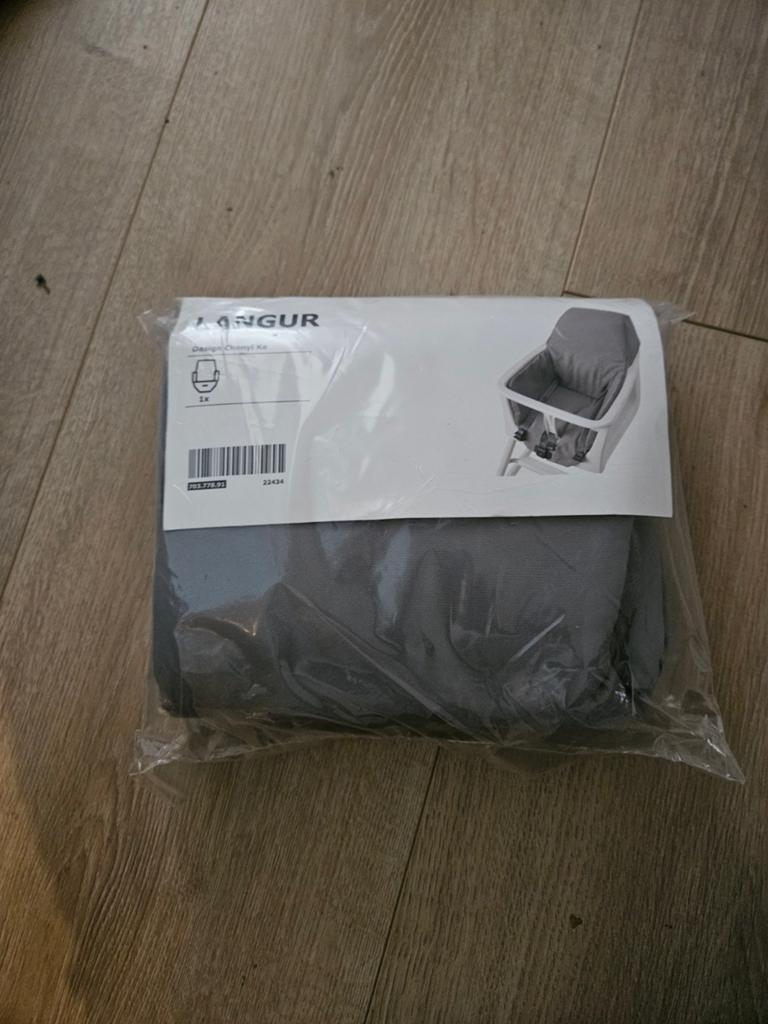 IKEA LANGUR Stoelverkleiner Grijs - Nieuw in verpakking, Kinderen en Baby's, Kinderstoelen, Ophalen, Nieuw, Overige typen, Stoelverkleiner