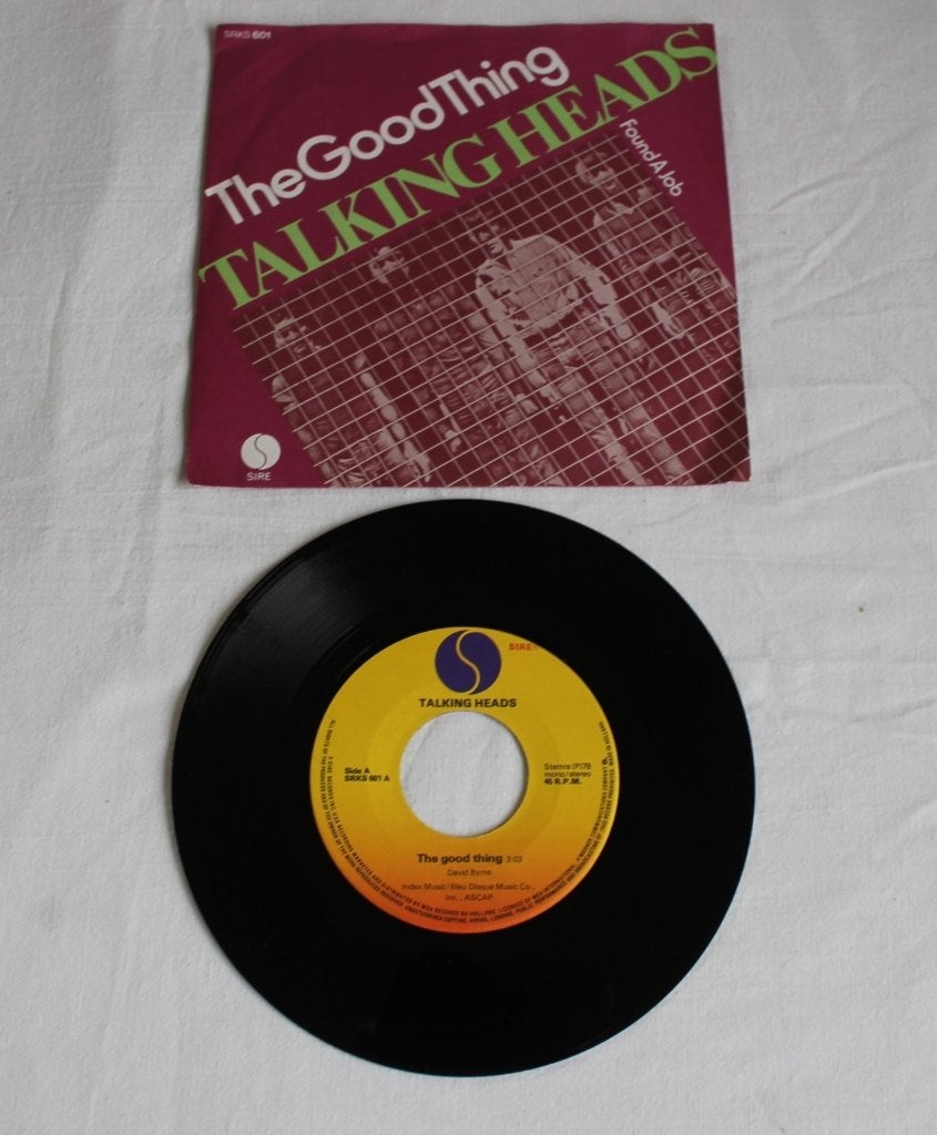 talking heads - the good thing, Cd's en Dvd's, Vinyl Singles, Ophalen of Verzenden, Zo goed als nieuw, 7 inch, Pop
