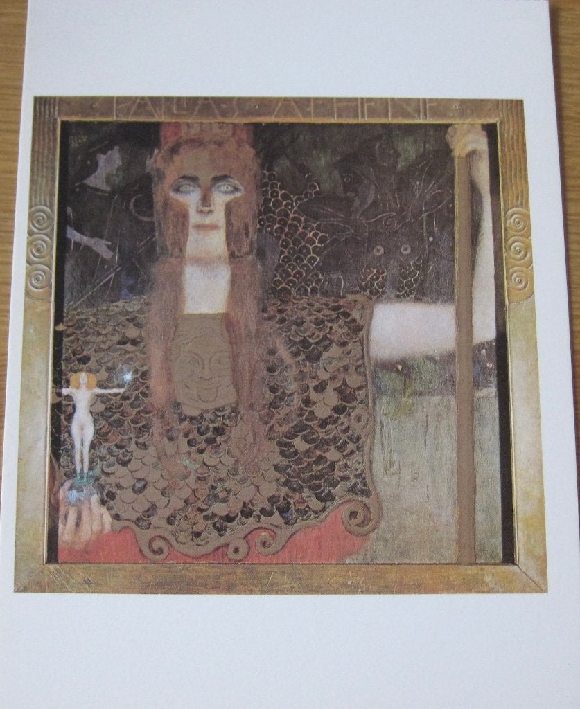 Gustav Klimt - Pallas Athene - 1898, Ophalen of Verzenden, 1980 tot heden, Overige thema's