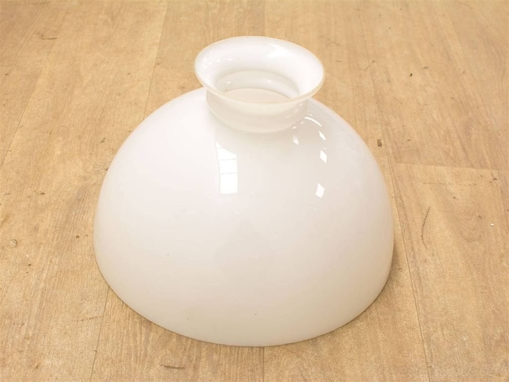 opaline lampenkap 26575, Huis en Inrichting, Gebruikt, Wit, Rond, Ophalen of Verzenden