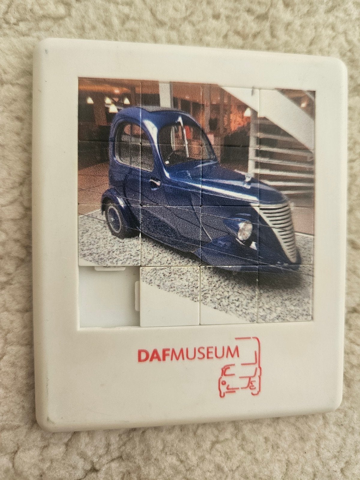DAF MUSEUM Schuifpuzzel met DAF auto, Ophalen of Verzenden