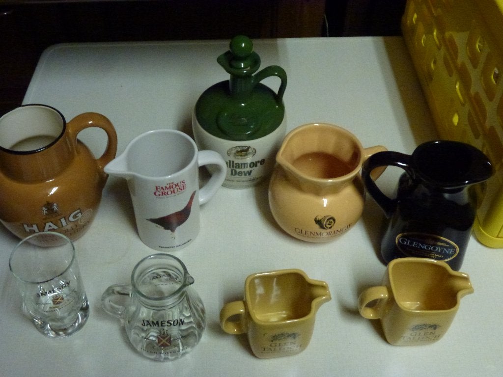te koop 7  whiskey waterkannen, Verzamelen, Ophalen of Verzenden, Zo goed als nieuw, Gebruiksvoorwerp