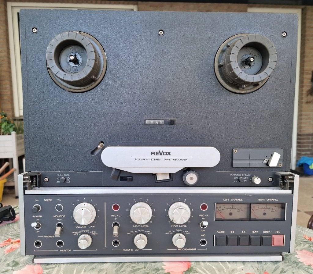 Revox B77, Audio, Tv en Foto, Bandrecorders, Ophalen, Bandrecorder, Met banden