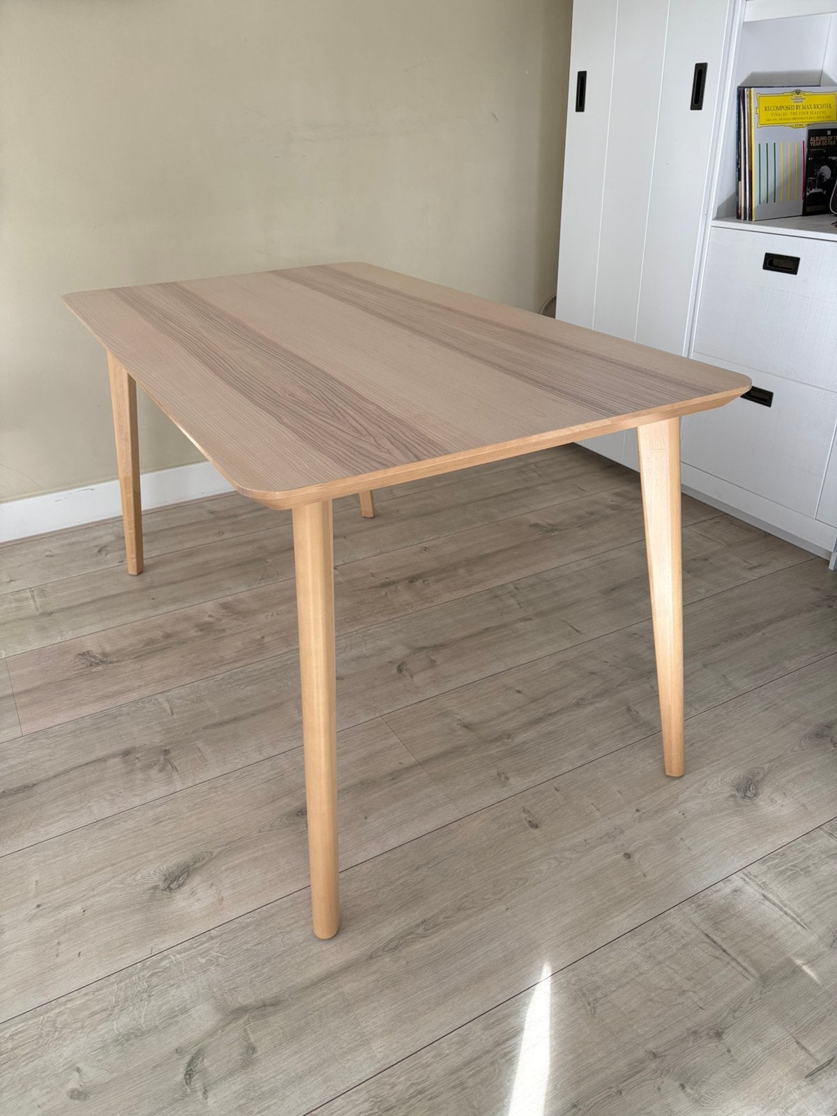 IKEA dining table 148x78cm (Lisabo), Huis en Inrichting, Ophalen, Gebruikt, 100 tot 150 cm, 50 tot 100 cm