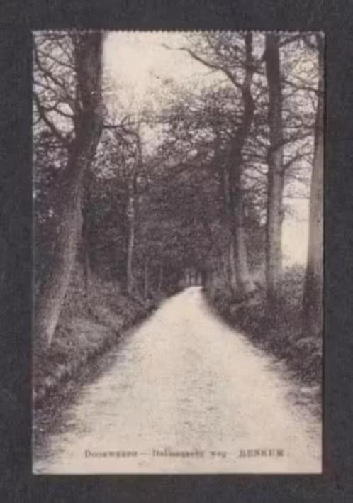 Doorwerth Renkum Italiaanscheweg 1920., Ophalen of Verzenden, Voor 1920, Gelopen, Gelderland