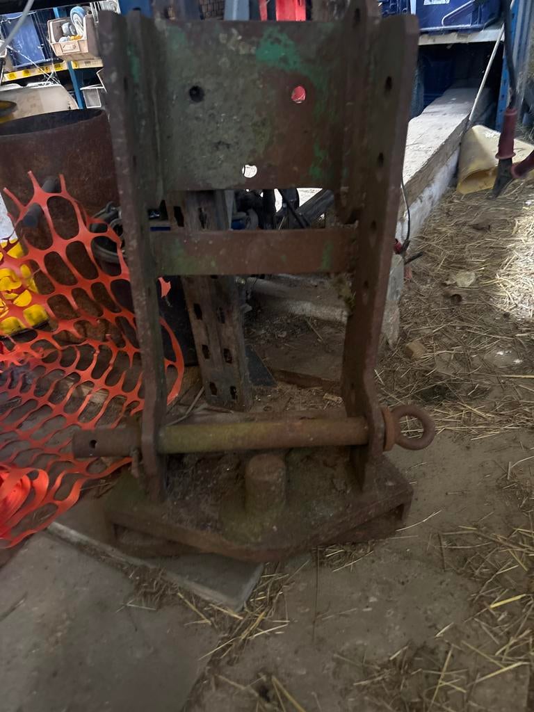 Trekhaak met kipper knobbel voor John Deere, Ophalen, Gebruikt