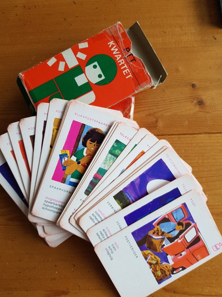 PTT kwartet (2 stuks), Verzamelen, Ophalen, Gebruikt, Kwartet(ten)