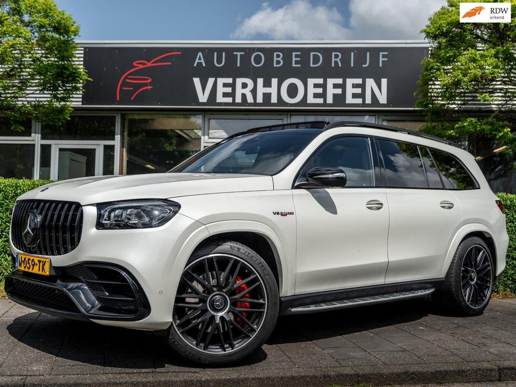 Mercedes-Benz GLS AMG 63 4MATIC+ Premium Plus - INCL BTW - M, Auto's, Mercedes-Benz, Adaptive Cruise Control, Gebruikt, 7 stoelen