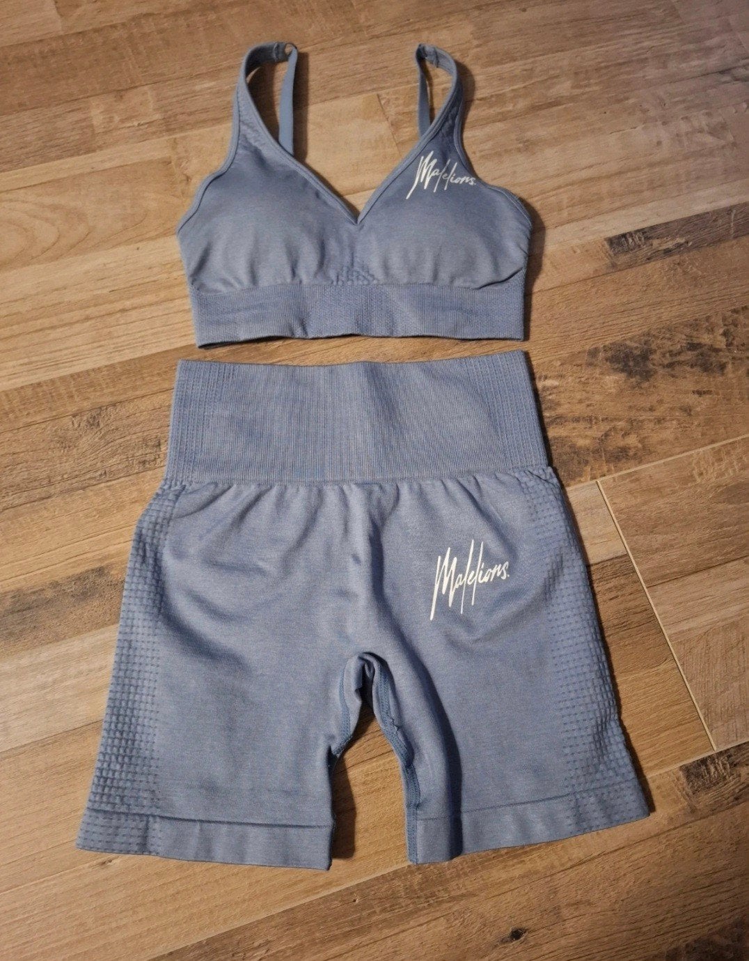 Malelions sport kleding shirt bra maat xxs xs, Ophalen of Verzenden, Nieuw, Maat 34 (XS) of kleiner, Blauw