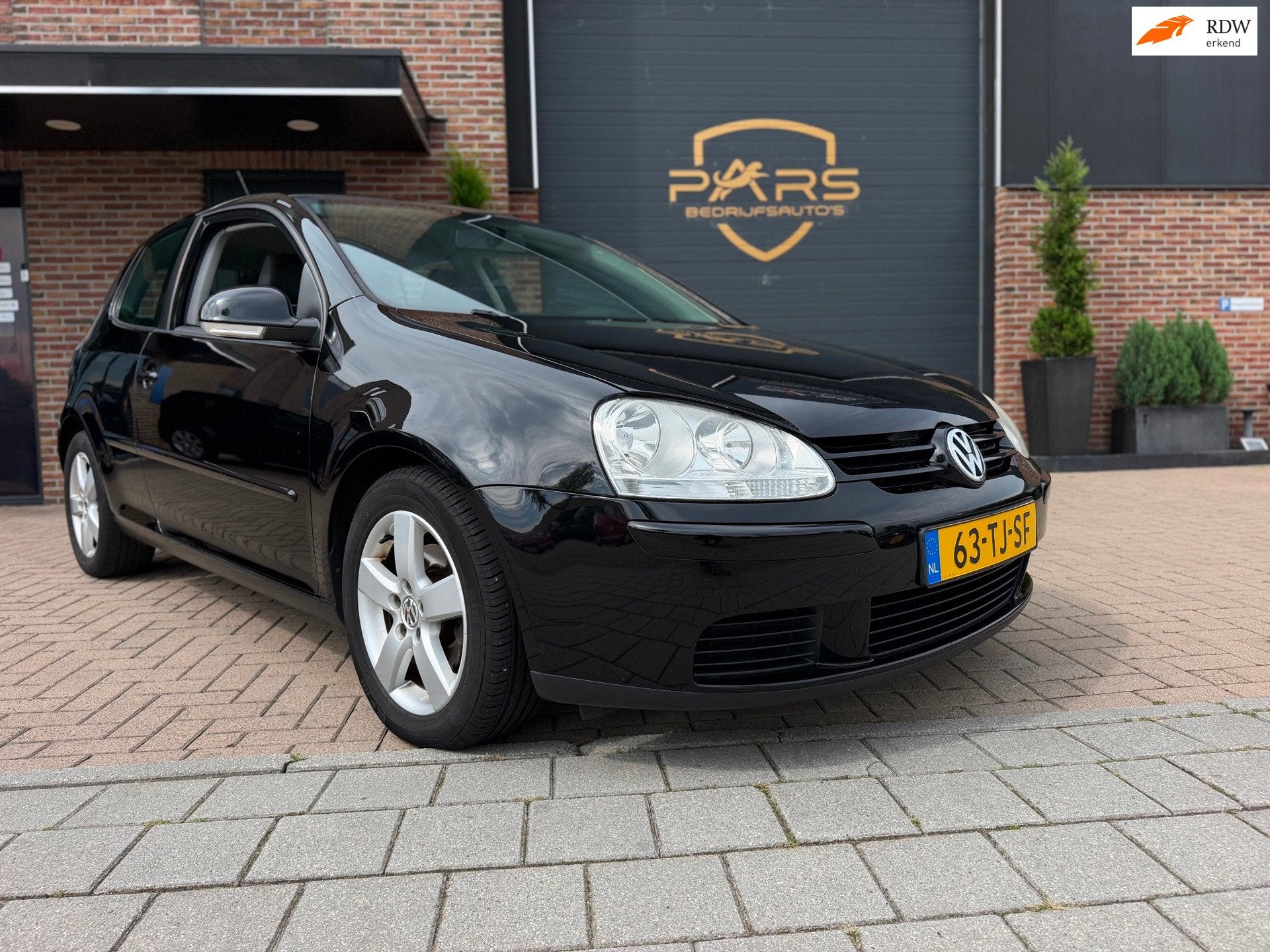 Volkswagen Golf 1.9 TDI Sportline 105PK 3drs Airco Elk.Ramen, Auto's, Stof, Gebruikt, Zwart, 4 cilinders