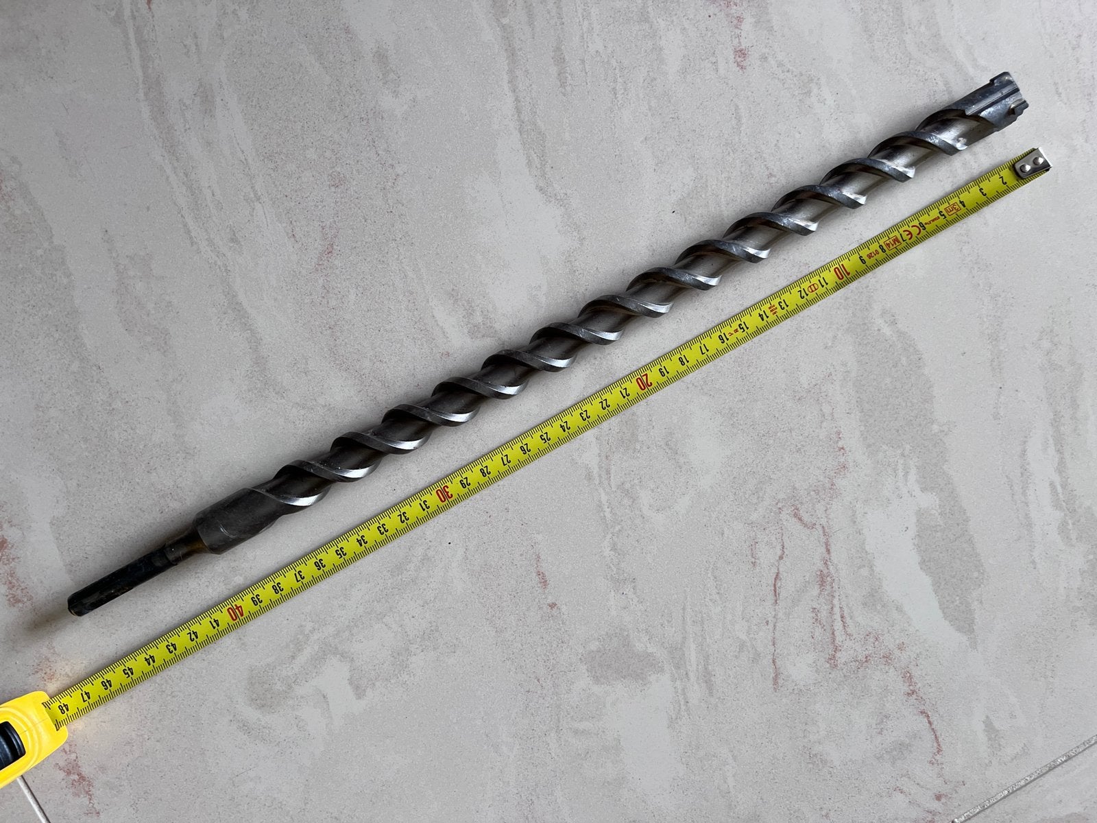hamerboor / betonboor 24x400/450mm SDS-plus met 4 snijder, Ophalen of Verzenden, Zo goed als nieuw, Boor- en/of Breekhamer