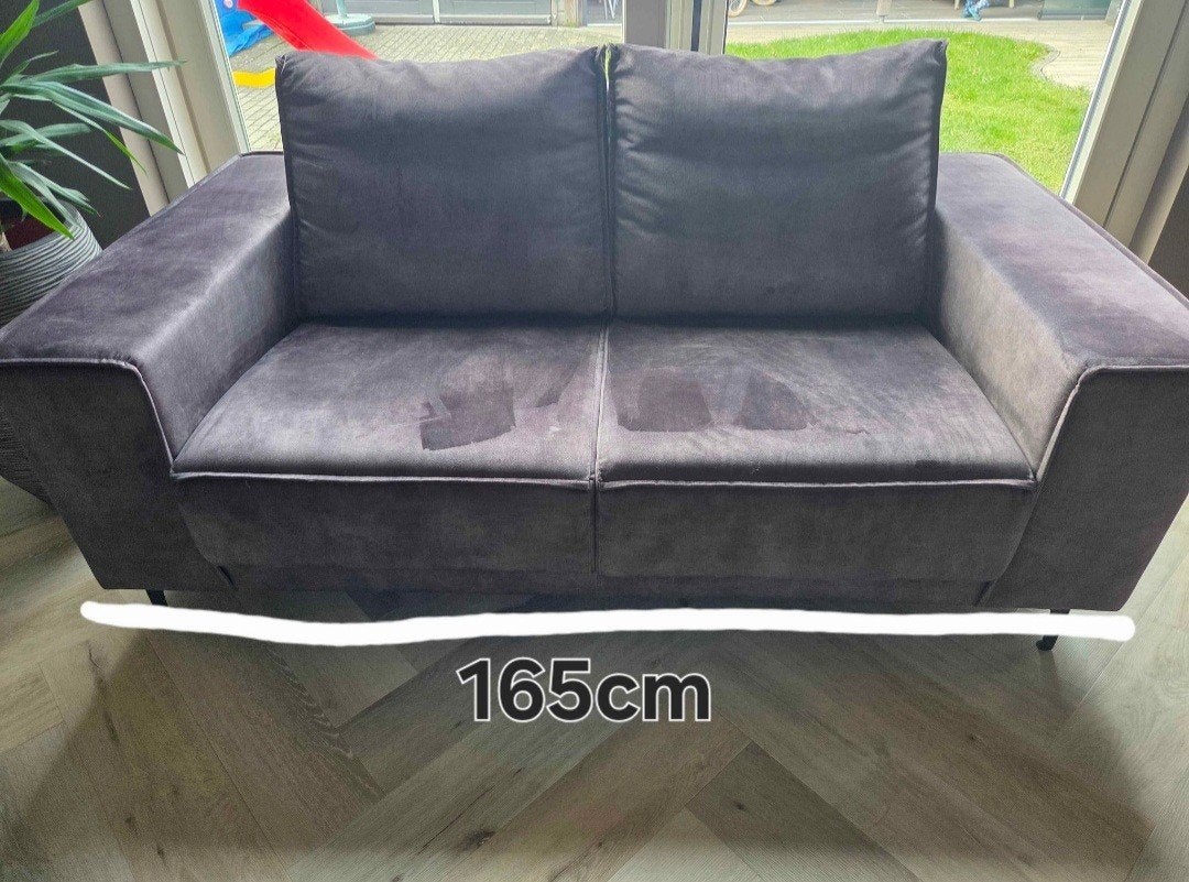 Comfortabele 2-zitsbank - 165 cm breed, Huis en Inrichting, Ophalen, Gebruikt, 150 tot 200 cm, Tweepersoons