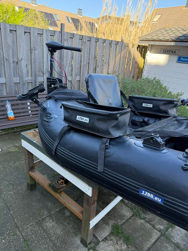 Belly boat 12BB EU, Ophalen of Verzenden, Gebruikt, Complete set