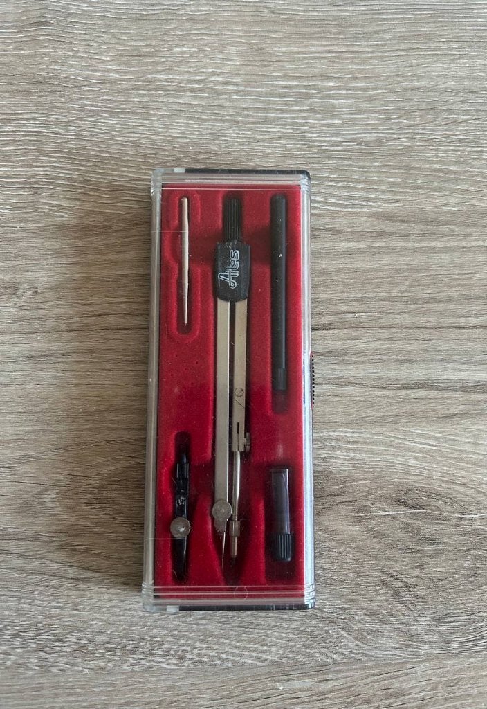 Tekenpasser-set Passerdoos, Ophalen, Gebruikt, Overige typen