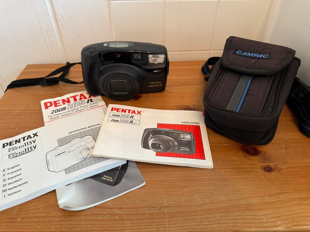 Pentax Zoom 105 R, Ophalen of Verzenden, Niet werkend, Compact, Pentax