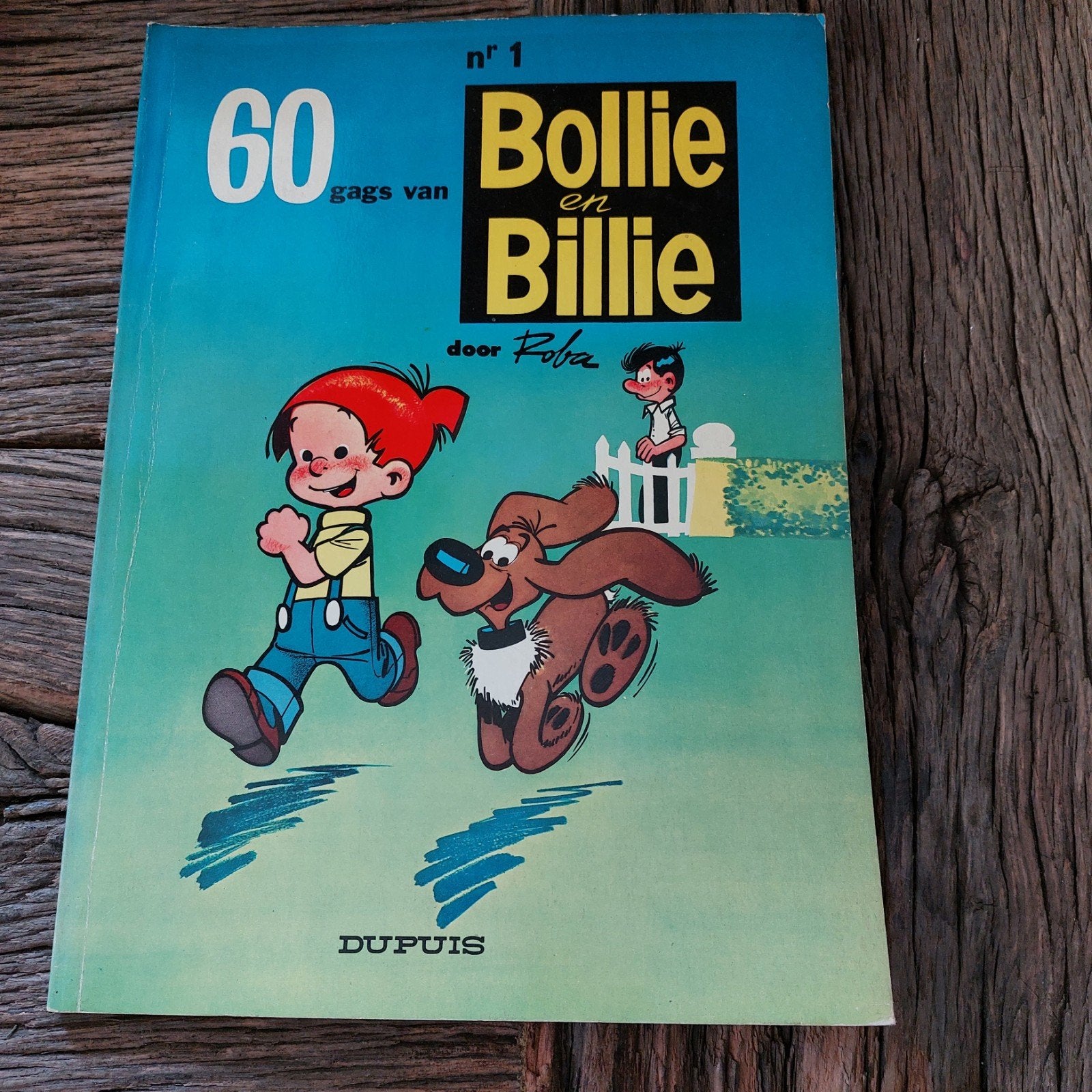 Bollie en Billie oude 1e druk nr 1 Dupuis 1962, Gelezen, Eén stripboek, Ophalen of Verzenden, Roba