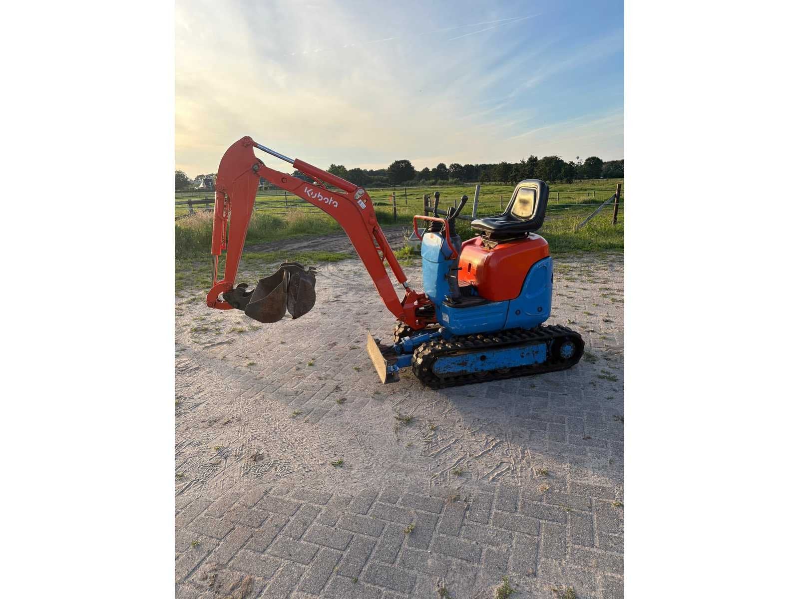 2004 Kubota U10-3 Minigraafmachine, Graafmachine