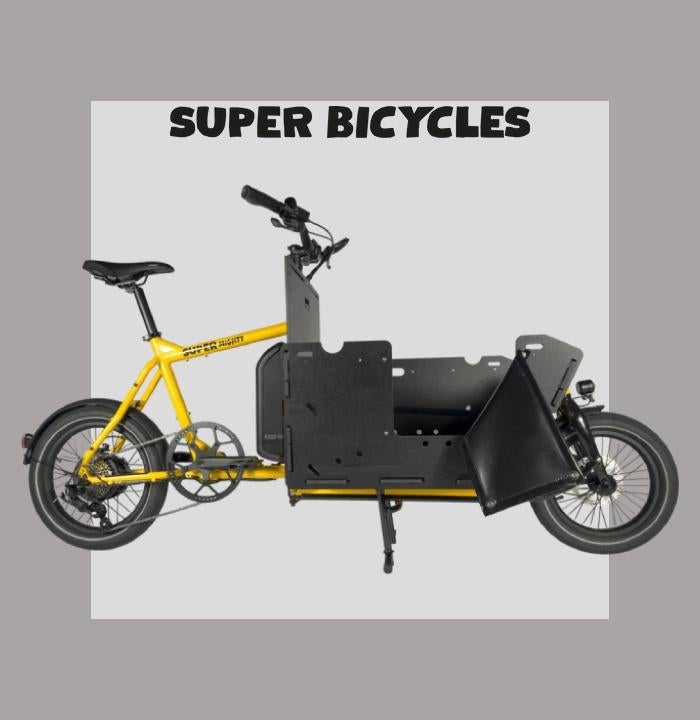 Super Bicycles | Super mighty | Elektrische Bakfiets | NIEUW, Fietsen en Brommers, Overige merken, Info@super-bicycles.com, Ophalen of Verzenden