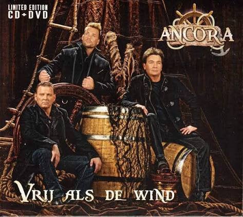 Ancora - Vrij als de wind - cd + dvd, volendam - limited ed, Ophalen of Verzenden