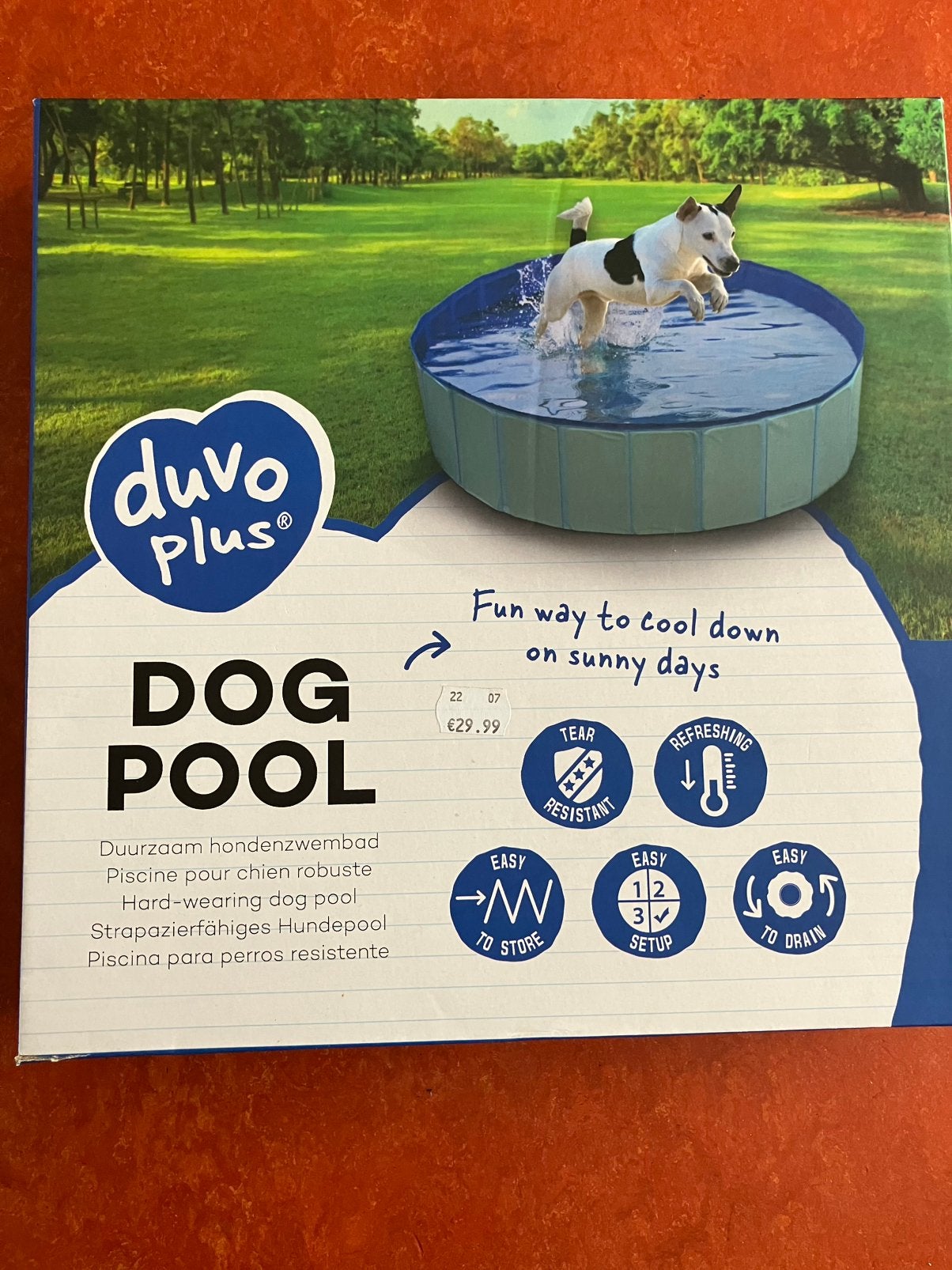Dog Pool /Hondenbad Nieuw 88 x 30 CM   € 15,00, Ophalen of Verzenden, Zo goed als nieuw