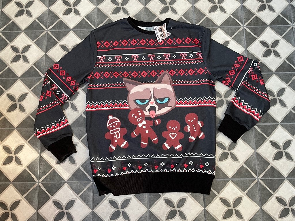 Leuke trui van Grumpy Cat Maat L, Nieuw, Ophalen of Verzenden, Leuke trui van Grumpy Cat Maat L, Kleding
